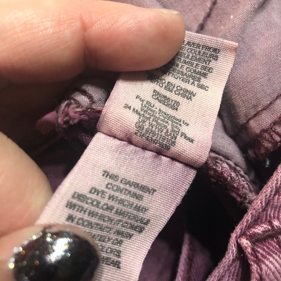 Free People Purple Shorts 0900 - Picture 5 of 8